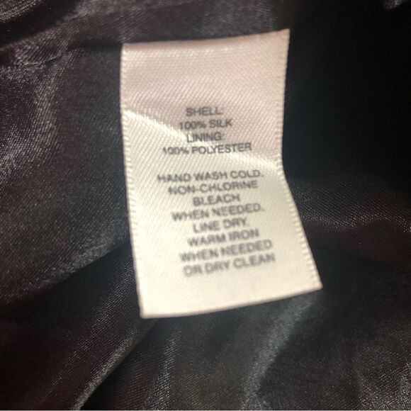 WHBM Silk Strapless Dress Size 0 - Picture 8 of 8